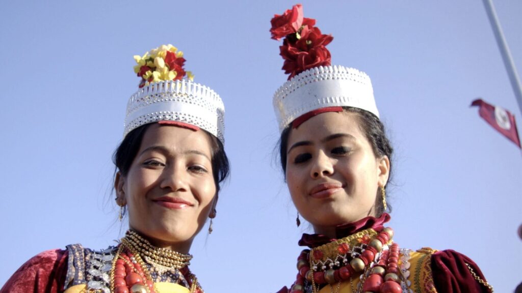 Khasi Women in Traditional Attire